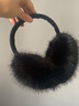 XINBUCKS高品質(zhì)耳罩女保暖可折疊高顏值韓版可愛(ài)仿獺兔毛男女生耳暖護耳朵 升級款黑色 均碼 曬單實(shí)拍圖