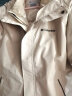 Columbia哥伦比亚男女情侣银点三合一防水冲锋衣鸭绒羽绒服XE1504 278米白色 S(170/92A) 实拍图