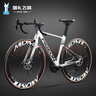 飛鴿（FLYING PIGEON）鋁合金全內走線(xiàn)公路自行車(chē)成人男女士大中學(xué)生車(chē)城市通勤競速跑車(chē) AX900-一體車(chē)架-全內走線(xiàn) 灰色 S碼適合170-195cm 藍圖14速閘變一體-線(xiàn)碟 曬單實(shí)拍圖