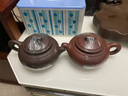 吉羊宜興紫砂壺純手工制茶壺家用泡茶壺功夫茶具 上新橋壺200ml 紫泥 曬單實(shí)拍圖
