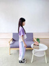 憨憨象女童夏裝2025新款兒童短袖套裝時髦洋氣夏季中大童運(yùn)動服12歲女孩 9881漸變色+5726漸變紫【套裝】 160 曬單實(shí)拍圖