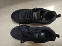 安踏男鞋運動(dòng)鞋男秋冬季新款軟底保暖皮面防潑水跑步鞋男士休閑鞋子男 【皮網(wǎng)結合小黑跑鞋】-黑色 40 （男7碼） 曬單實(shí)拍圖