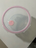 川島屋玻璃飯盒微波爐加熱專用碗上班族帶飯餐盒帶蓋保鮮盒便當(dāng)盒 圓形保鮮碗(大號) 曬單實(shí)拍圖