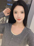 森馬毛衣女短款正肩緊身顯瘦2025春季圓領(lǐng)假兩件毛衫109125107002 曬單實(shí)拍圖