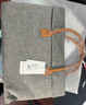CROSSGEAR電腦包手提華為matebook D14/15/16蘋(píng)果macbook筆記本公文包內膽 灰色手提包（商務(wù)輕便+不勒手） 15.6-16寸 曬單實(shí)拍圖