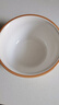 佩爾森（CERAMICS）碗盤套裝陶瓷餐具家用簡約釉下彩碗盤筷餐具整套山菊花喬遷送禮 6寸碗2個(gè)裝 餐具 曬單實(shí)拍圖