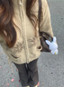 棠暖微喇叭褲女加絨加厚秋冬女褲高腰顯瘦潮流瑜伽褲新款休閑運動衛(wèi)褲 冬季加絨-高級灰常規(guī)款 XL 120-135斤 曬單實拍圖