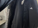 阿迪達(dá)斯 （adidas）羽絨服男裝 24冬季新款運(yùn)動(dòng)服戶(hù)外防風(fēng)保暖連帽加厚羽絨外套 黑色/絨子含量80%/主推 3XL 【190-195cm/200-220斤】 曬單實(shí)拍圖