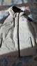 威可多（VICUTU）三防黑科技鵝絨服男羽絨服VRS88472515 白色 175/92A  曬單實(shí)拍圖