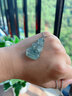 緬甸度母觀(guān)音   冰種淺綠飄花翡翠玉觀(guān)音吊墜 掛件玉器 曬單實(shí)拍圖