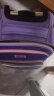 卡拉羊中学生拉杆书包男女小学生大轮可爬楼梯防泼水书包CX7203葡萄紫 实拍图