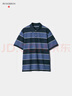 優(yōu)衣庫合作款男女裝快干POLO衫短袖條紋T恤休閑時(shí)尚477677 68 深藍(lán)色 XL /180/108B 曬單實(shí)拍圖