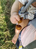 usbeesbaby清涼一夏嬰兒背帶M坐姿護(hù)髖四季通用透氣網(wǎng)面外出抱娃神器 銀漸灰冰絲棉JDQ 曬單實(shí)拍圖