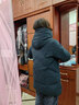 恒源祥女裝中老年羽絨服女中長(cháng)款2025冬新款媽媽裝白鴨絨大尺碼加厚 湖藍色 3XL 建議125-140斤 曬單實(shí)拍圖