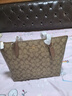 蔻馳（COACH）【品牌直供】女士中號(hào)托特包單肩手提包4455IME74 曬單實(shí)拍圖