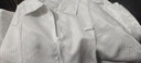 沃巴倫靜電工作服上衣 靜電服 防塵服短款電子廠無塵服工裝無塵衣噴漆服 白色【夾克靜電上衣】 180/2XL建議體重140-160斤 曬單實(shí)拍圖
