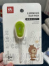 爱贝迪拉婴儿发光耳勺儿童掏耳朵勺宝宝安全软头挖耳器电池款绿色 实拍图
