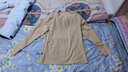 舒雅（SCHIESSER）女士保暖內(nèi)衣120S長(zhǎng)絨棉隨型裁打底秋衣褲套裝E0/20708W 膚色 L 【60-65公斤】 曬單實(shí)拍圖