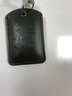 LAXS門禁卡套保護(hù)套牛皮水滴長方電動(dòng)車卡套迷你電梯小區(qū)nfc公交卡 【小號(hào)】墨綠【出入平安】 曬單實(shí)拍圖