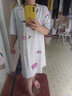 安之伴【安心棉】情侶睡衣夏季彈彈棉休閑純色系短袖短褲男女家居服套裝 煙青-男 XL 曬單實(shí)拍圖