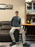 柒牌男士休閑褲2025春夏新款商務(wù)百搭高棉舒適修身直筒褲【多色】2280 杏色 32 (170) 120-130 曬單實(shí)拍圖