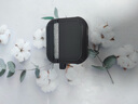 OLPAY適用于AirPods4保護套防摔機甲殼四代蘋果無線藍牙耳機套防丟智能彈開蓋卡扣式帶掛鉤收納盒分體式 羽砂黑【新升級/自動彈蓋】 適用蘋果 AirPods 4藍牙耳機 曬單實拍圖