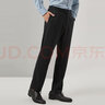 雅戈爾（YOUNGOR）套西褲子男西服褲西裝褲西褲羊毛材質(zhì)商場(chǎng)同款秋冬季保暖 深藍 33 175/82A 曬單實(shí)拍圖