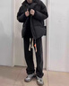 嵐玘冬季外套男黑色棉服棉襖棉衣面包服2024新款保暖加厚寬松襖子短款 立領(lǐng)CUASS棉衣【黑色】 XL 【建議125斤內(nèi)】 曬單實(shí)拍圖