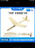 ZT MODEL中天模型 天翔木制模型  兒童戶(hù)外玩具室外草地手拋飛機模型 茶色 曬單實(shí)拍圖