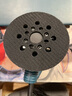 博世（BOSCH） 背絨砂碟電動(dòng)打磨機(jī)圓盤砂紙打磨金屬及木材打磨片拋光打磨E466 【125mm 8孔 240目，50片/盒】 曬單實(shí)拍圖