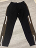 真維斯（Jeanswest）2025潮牌夏季工裝束腳休閑褲男新款褲子痞帥大碼哈倫條紋運動(dòng)長(cháng)褲 黑色 XL 合適體重145-160斤 曬單實(shí)拍圖