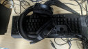 兰士顿 头戴式游戏耳机有线 电脑耳机专业电竞游戏 USB7.1声道 语音带麦重低音立体声 G7 单USB黑色 实拍图