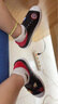Skechers斯凱奇童鞋男童夏季透氣一腳套網(wǎng)速休閑涼鞋洞洞鞋91995L 曬單實(shí)拍圖