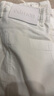 edition牛仔半裙女夏新款工裝風(fēng)錯位腰頭棉麻直筒半身裙通勤 牛仔白色 XS/155 曬單實拍圖