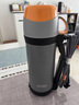 膳魔師（THERMOS）日本膳魔師保溫壺家用熱水壺旅行壺便攜戶(hù)外大容量不銹鋼保溫杯1L 1000ml FFW-1000-GY 迷霧灰 曬單實(shí)拍圖