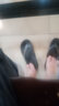 利達妮（TZLDN）人字拖男士夏季涼防滑夾趾拖戶外沙灘百搭韓版沙灘拖鞋男 黑金 41 (標準碼) 曬單實拍圖