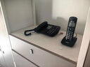 飛利浦（PHILIPS） DCTG167電話機(jī)無繩子母機(jī)辦公家用電話支持免提通話/三方通話/屏幕背光 黑色一拖四 曬單實(shí)拍圖