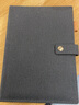 廣博(GuangBo)A5按扣活頁(yè)筆記本子 皮面記事本 博彩 100張黑GBP8607 曬單實(shí)拍圖