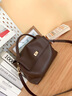 CALWAN KEODH包包女包2026新款郵差包單肩女手提生日禮物送女友老婆 【巧克力色】輕奢小眾百搭實(shí)用走心女生閨蜜 曬單實(shí)拍圖