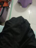 利比吉女士外穿新款春夏鯊魚(yú)褲運動(dòng)瑜伽褲外穿打底女高腰提臀健身褲 黑色（純色款） XL 100-130斤 曬單實(shí)拍圖