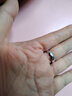 佰譽銀家【免費刻字】4MM\999足銀 外弧光圈戒指 男士 女士簡約戒指 銀 小指情侶尾戒 大號對戒 14號 曬單實拍圖