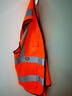 百舸 反光背心耐磨加厚交通施工環(huán)衛馬甲熒光衣多口袋拉鏈橙色 CW365757 曬單實(shí)拍圖