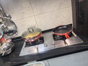 酷彩（Le Creuset）進(jìn)口琺瑯鍋鑄鐵18/20cm燜煮鍋 飯釜 湯鍋燉鍋煲湯煮粥家用微壓鍋 大號燜煮鍋桔色 20cm 曬單實(shí)拍圖