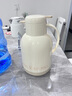 慕馨（moosen）保溫壺家用暖水壺熱水瓶大容量智能開(kāi)水瓶真空玻璃內膽 【真空玻璃內膽】奶油白2L 曬單實(shí)拍圖