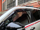 錚品（ZHENGPIN）22-25款豐田蘭德酷路澤LC300晴雨擋 陸巡專(zhuān)用車(chē)窗遮雨擋雨眉配件 【原車(chē)款-銀邊帶標】 曬單實(shí)拍圖