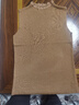 貓人（MiiOW）半高領(lǐng)吊帶背心女春夏小西裝內搭無(wú)袖蕾絲外穿針織打底衫上衣 咖啡色 M 曬單實(shí)拍圖