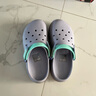 斯凱奇（Skechers）女鞋洞洞鞋涼鞋增高厚底耐磨沙灘拖鞋小怪獸包頭洞洞鞋111581 薰衣草色/LAV 36 曬單實(shí)拍圖