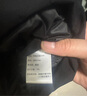 雪中飛女士冬季羽絨服鵝絨寬松保暖外套時尚百搭戶外連帽拉鏈輕戶外上衣 黑色 L (170) 曬單實拍圖