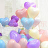 新新精艺气球马卡龙心形100个婚房加厚气球生日派对求婚告白布置妇女节 实拍图