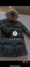 駱駝【極寒】戶外羽絨服男女秋冬新款中長款鵝絨大毛領(lǐng)可拆卸外套 AA32264027，幻影黑 S S 曬單實拍圖